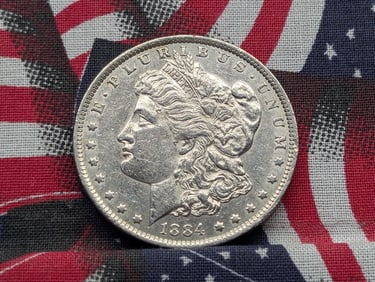 1884-O Morgan Silver Dollar
