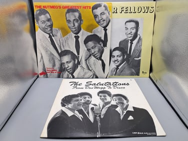 Lot of (3) Assorted Vinyl Albums - Varying Conditions