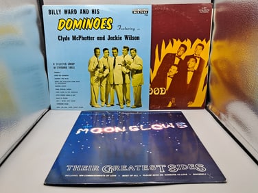 Lot of (3) Assorted Vinyl Albums - Varying Conditions
