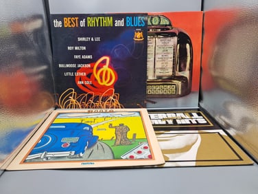 Lot of (4) Assorted Vinyl Albums - Varying Conditions