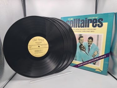 1984 The Solitaires For Collectors Only 4 LP Vinyl Record Box Set - 000059