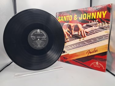 1960 Santo & Johnny Encore Vinyl Album - CALP 1002