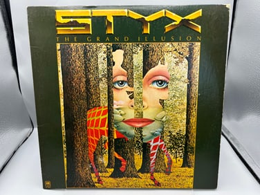 1977 Styx The Grand Illusion Vinyl Album - SP-4637