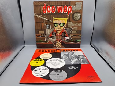 1968 Doo Wop Compilation & Unknown Release Date The Los Angeles Groups Compilation Vinyl Albums -