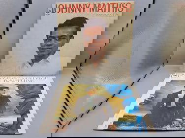 Lot of (2) Johnny Mathis Vinyl Albums - Varying Conditions