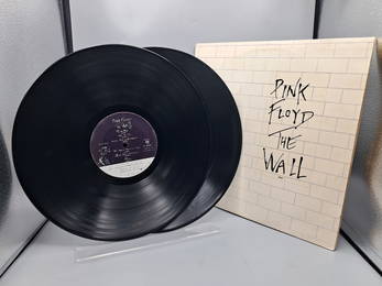1979 Pink Floyd The Wall Vinyl Album - Rare Promo Cover Stamp On Back Cover - PC2 36183