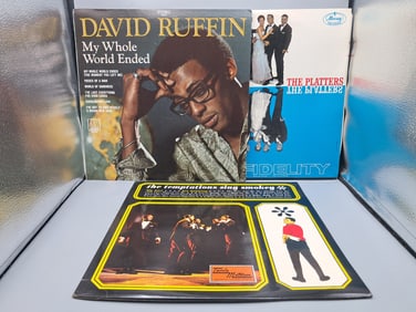 Lot of (3) Assorted Vinyl Albums - Varying Conditions