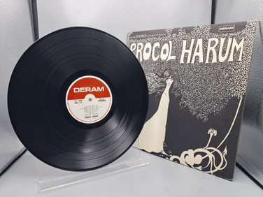 1967 Procol Harum Self Titled Terra Haute Pressing Debut Vinyl Album W/ Poster - DES 18008