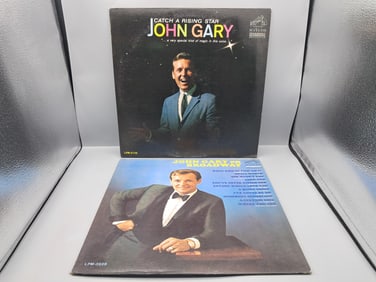 Lot of (2) John Gary Vinyl Albums - Varying Conditions
