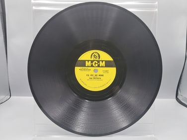 1953 The Crickets I'll Cry No More/For You I Have Eyes 78 RPM Record - 11507