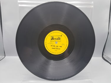 1955 Charlie And Ray Oh Gee-Oo-Wee/Guess I'm Thru With Love 78 RPM Record - H-461