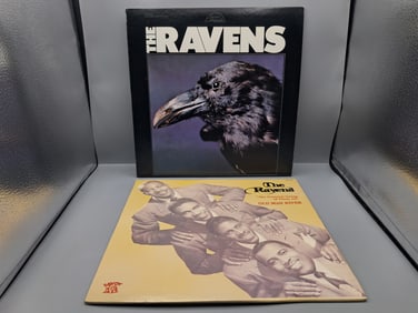 Lot of (2) The Ravens Vinyl Albums - Varying Conditions