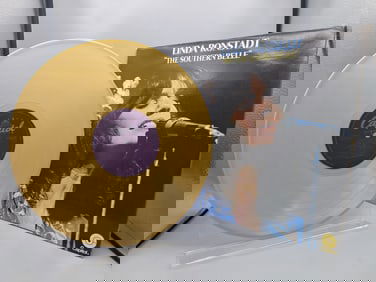 1977 Linda Ronstadt The Southern Belle Netherlands Release Gold Vinyl Album - 5C 050.85068