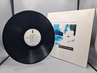 1993 Linda Ronstadt White Light UK And Europe Release Vinyl Album - 7559-61545-1 - Rare Album