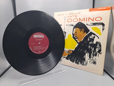 1956 Fats Domino Rock And Rollin With Fats Domino Vinyl Album - LP 9004