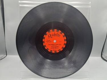 1957 Jimmy Bowen With The Rhythm Orchids I'm Stickin With You/Ever Lovin Fingers 78 RPM Record -