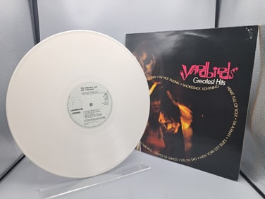 1982 The Yardbirds Greatest Hits Germany Release White Vinyl Album - LLP 5177