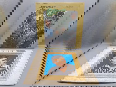 1967 The Monkees More of The Monkees & 1961 Ricky Nelson Rick Is 21 Vinyl Albums - LP-9152 & COS-102