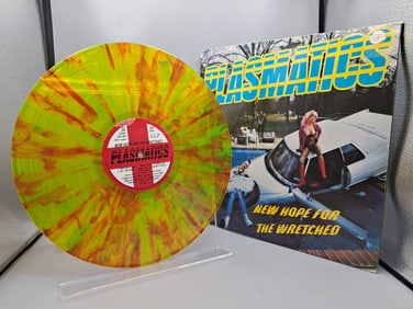 1980 Plasmatics New Hope For The Wretched UK Release Orange Vomit Color Vinyl Album - SEEZ 24
