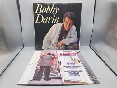 Lot of (2) Bobby Darin Vinyl Albums - Varying Conditions