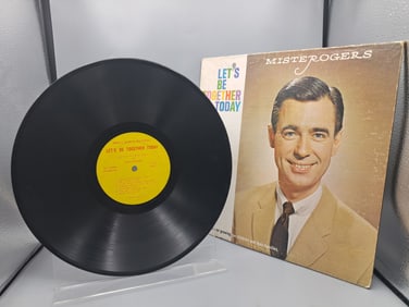 1968 Mister Rogers Let's Be Friends Together Vinyl Album - 80264