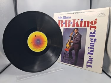 1970s B.B. King Mr. Blues Reissue Vinyl Album - ABCS-456