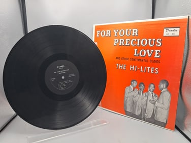 1963 The Hi-Lites For Your Precious Love Vinyl Album - Very Rare - DLP-206