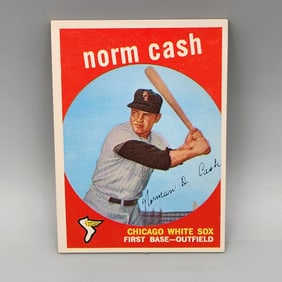1959 Topps Norm Cash #509 Rookie