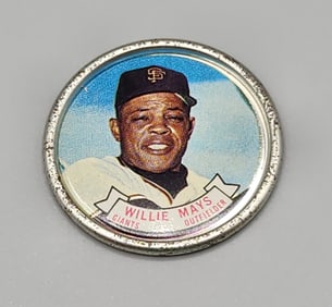 1964 Topps Coin Willie Mays HOF