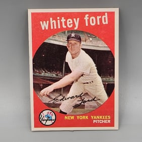 1959 Topps Whitey Ford #430 HOF