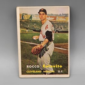 1957 Topps Rocky Colavito #212 Rookie