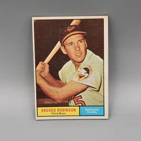 1961 Topps Brooks Robinson #10 HOF