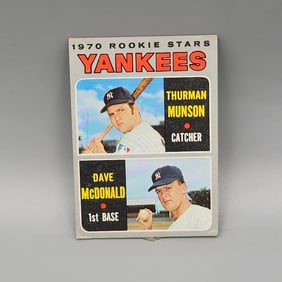 1970 Topps Thurman Munson #189 Rookie