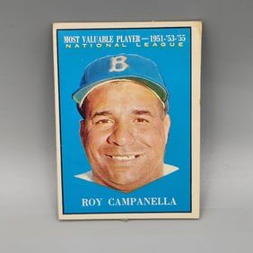 1961 Topps Roy Campanella #480 HOF