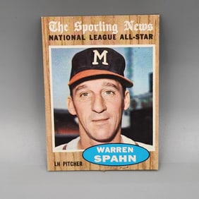 1962 Topps Warren Spahn #399 HOF