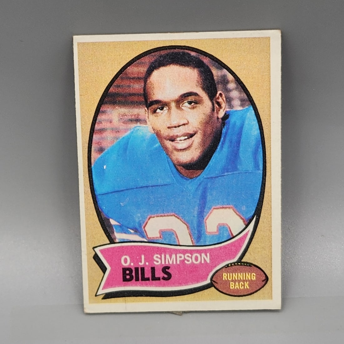1970 Topps O.J. Simpson #90 Rookie HOF (1 of 2)