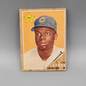 1962 Topps Lou Brock #387 Rookie HOF