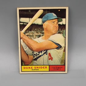 1961 Topps Duke Snider #443 HOF