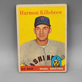 1958 Topps Harmon Killebrew #288 HOF