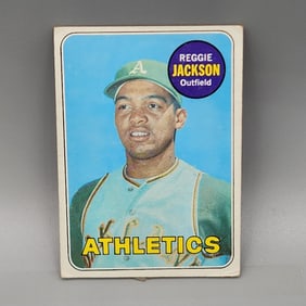 1969 Topps Reggie Jackson #260 Rookie HOF