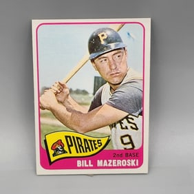 1965 Topps Bill Mazeroski #95 HOF
