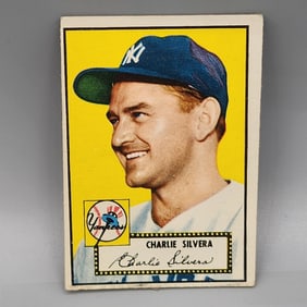1952 Topps Charlie Silvera #168