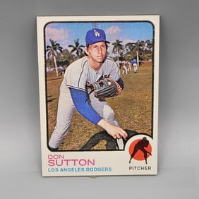 1973 Topps Don Sutton #10 HOF SHARP