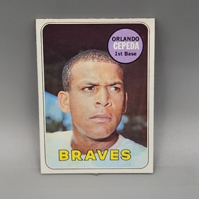 1969 Topps Orlando Cepeda #385 Sharp
