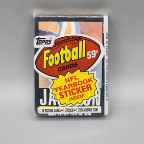 1985 Topps Football Cello Pack