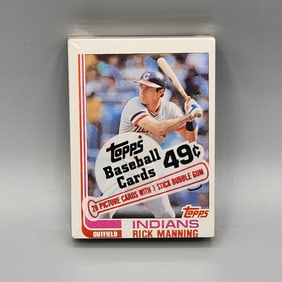1982 Topps Baseball Cello Pack