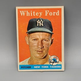 1958 Topps Whitey Ford #320 HOF