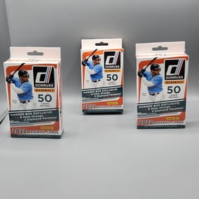 (3) 2022 Donruss Baseball Hanger Boxes