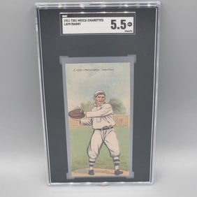1911 T201 Mecca Cigarettes John Lapp/John Barry SGC 5.5 - Tough To Find in This High Of Grade