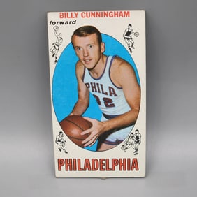 1969 Topps Billy Cunningham #40 Rookie HOF